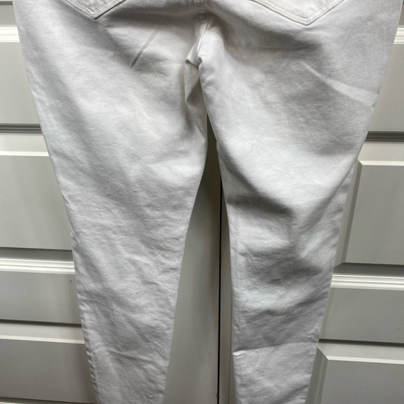 OLD NAVY Jeans Rockstar Super Skinny Lycra Stretch Sculpt White 10 Short Women - Picture 5 of 8